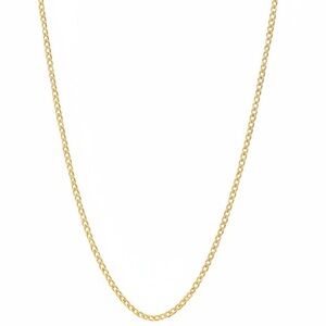 18K Gold Cable 19.5in Necklace | Bellamare Jewelry